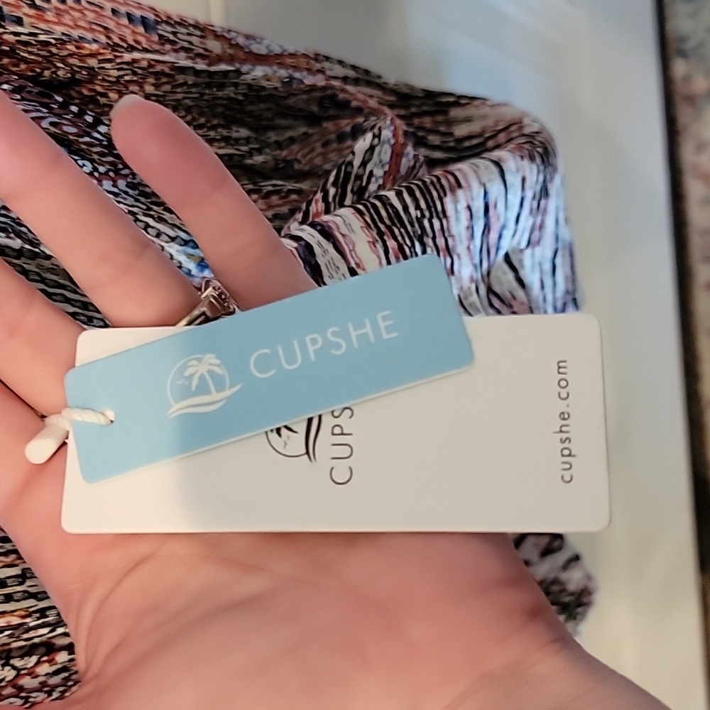 Cupshe Coverup dress Multi color Medium - Picture 3 of 4